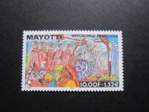 French Mayotte 1999 Sc C4 set MNH