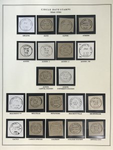 US Circular Date Stamp Collection (Odd/Boys/Girls/Double Town/Port/City/State)