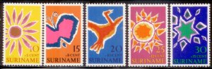 Suriname 1970 SC# B162-6 MNH-OG E170