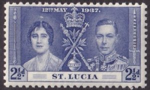 St Lucia #109 Mint