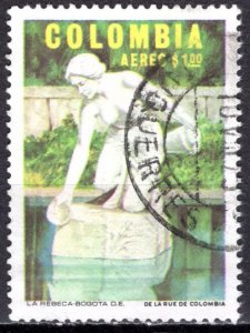 Colombia; 1972: Sc. # C579: Used Single Stamp