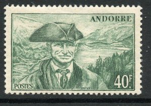 Andorra,  French # 103, Mint Hinge