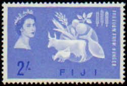 Fiji #198 Never Hinged Complete Set, 1963, Never Hinged