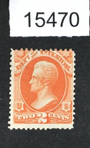 MOMEN: US STAMPS # O16 UNUSED NO GUM $30 LOT #15470