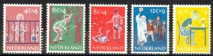 Netherlands Sc# B336-B340 MH 1959 Child Welfare