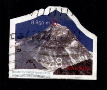 Canada - #1960d Mount Everest Nepal  - Used