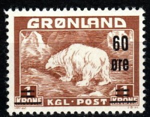 Greenland #40 F-VF Unused CV $67.50