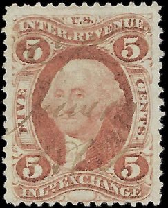 VEGAS - 1862-71 Revenue - Sc# R27c - Nice Centering