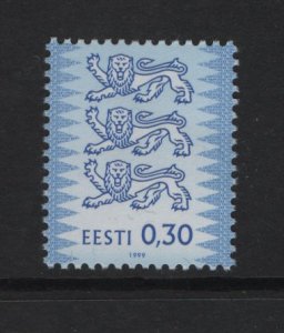 Estonia  #372  MNH 1999  three lions  30s