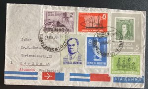 1966 Buenos Aires Argentina Airmail Cover To Berlin Germany