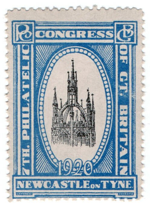 (I.B) Cinderella : 7th Philatelic Congress (Newcastle 1920)