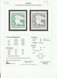 # 2111 MINT NEVER HINGED D STAMP EAGLE VF+