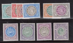 Antigua #21 - #30 VF Mint Set