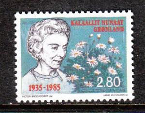 Greenland 162 MNH  VF