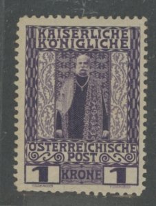 Austria #124 Unused Single