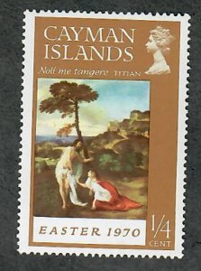 Cayman Islands #254 Christmas MNH single