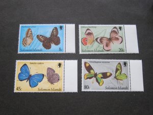 Solomon Islands 1980 Sc 431-4 set MNH