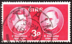 1962, Ireland 3p, O'Donovan and O'Curry, Used, Sc 182