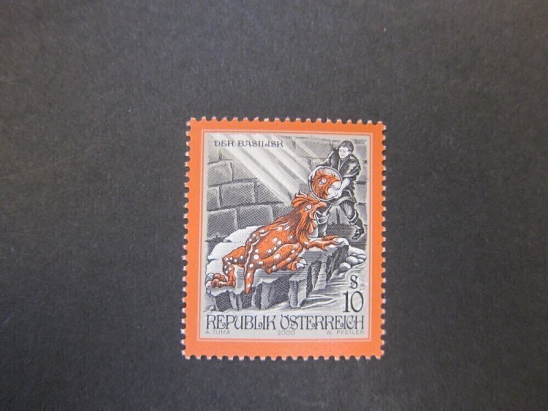 Austria 2000 Sc 1804 set MNH