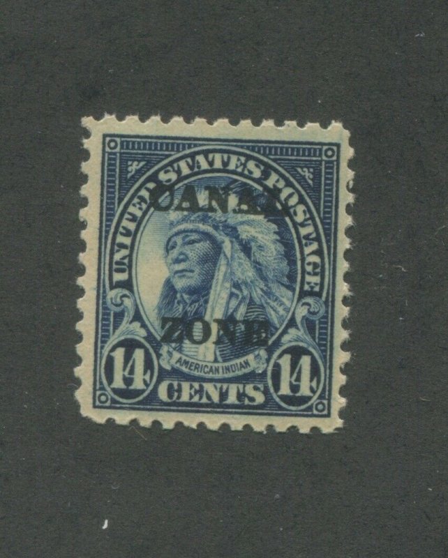 1924 Canal Zone Panama Postage Stamp #77 Mint Never Hinged VF 