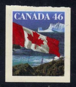 Canada #1698 Flag over Icebergs, used (0.65)