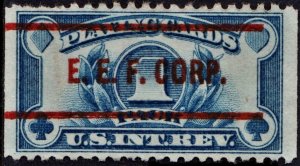 SC#RF27 Playing Card Stamp: Precancel E.E.F. Corp. (1940) Used