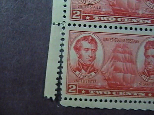 U.S.# 791-MINT/NEVER HINGED--PANE OF 50----NAVY ISSUE----1937