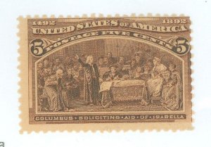United States #234 Mint (NH) Single