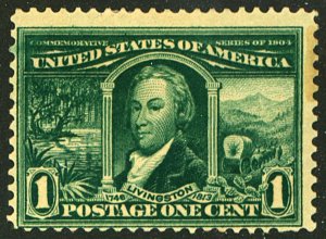 U.S. #323 MINT OG HR