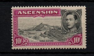 Ascension 1938 KGVI 10/- Perf 13.5 mint LHM SG47 WS45070