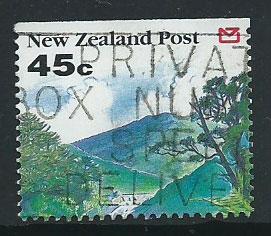 New Zealand SG 1694 FU  imperg top margin  ex booklet