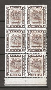 BRUNEI 1947/51 SG 79/79b MNH