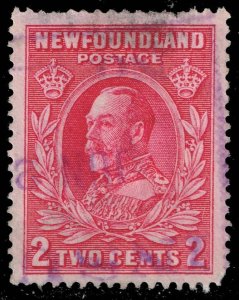 Newfoundland #185 King George V; Used