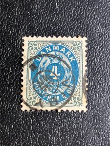 Denmark Scott 42c Used
