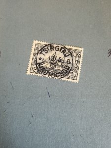 Stamps Kiauchou Scott #21 used
