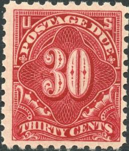 #J57 1914 POSTAGE DUE; VF OG NH CV $600.00 BN6939