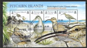 PITCAIRN ISLANDS SGMS699 2005 CURLEW FINE USED