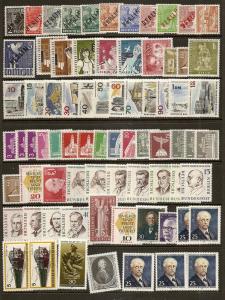 Germany Berlin   Assorted Mint H and NH