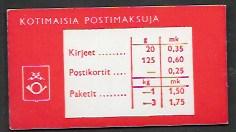 Finland Booklet #402 Complete 1963-67 Lion