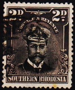 South Rhodesia. 1924  2d S.G.4 Fine Used