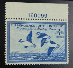 MOMEN: US STAMPS #RW15 DUCK MINT OG NH VF/XF JUMBO LOT #72940*