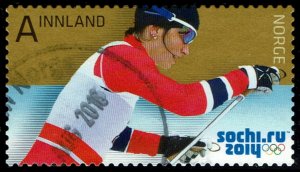 Norway #1730  Used - Winter Olympics Sochi (2014)