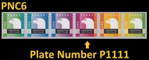 US 5013-5018 5018a Spectrum Eagle presorted first-class 25c PNC6 MNH 2015