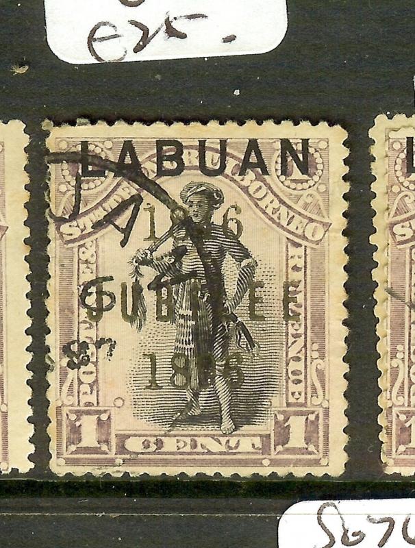 LABUAN (B0802) 1C JUBILEE SG83E   VFU