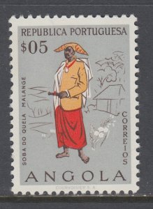 Angola 395 Costumes MNH VF