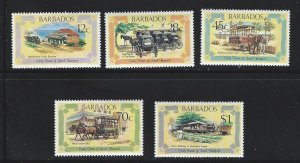 Barbados MNH S.C.#   538-542