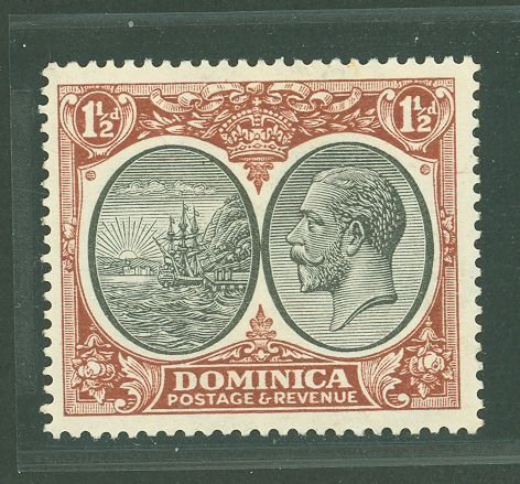 Dominica #69 Unused Single