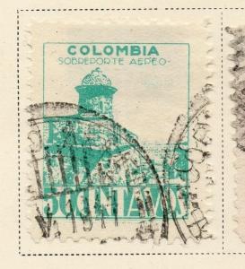 Colombia 1945 Early Issue Fine Used 50c. 174048