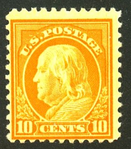 U.S. #416 MINT OG HR