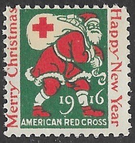USA # WX18   Christmas Seal 1916   (1)  VF Mint NH